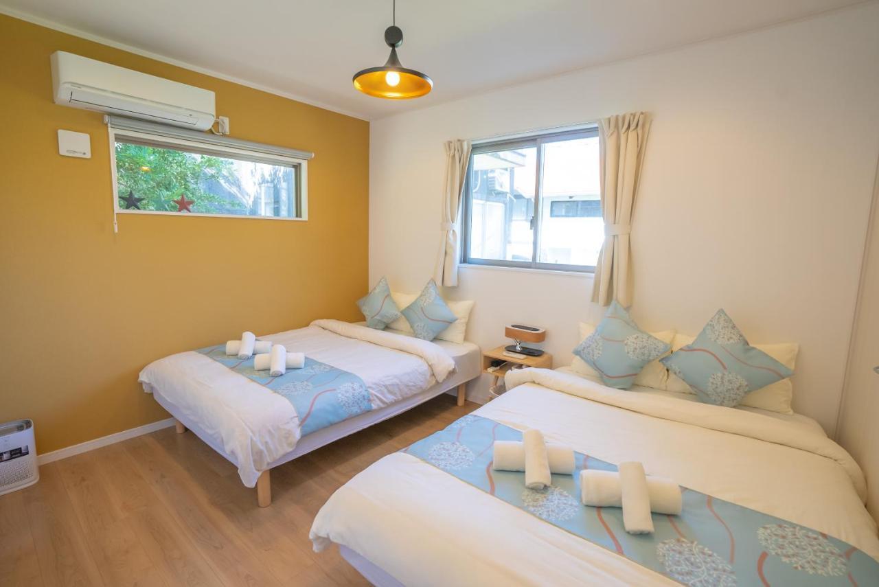 #3Ldk一軒家 #長期滞在可能 #海まで4分-- Starry Sky Resort Okinawa -- Onna Exteriör bild
