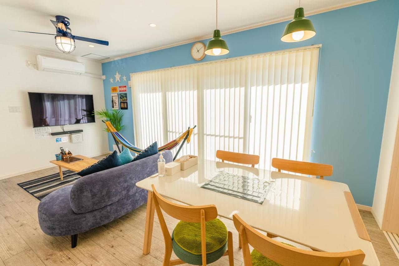 #3Ldk一軒家 #長期滞在可能 #海まで4分-- Starry Sky Resort Okinawa -- Onna Exteriör bild
